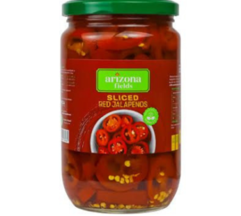 Arizona Fields Sliced Red Jalapeños