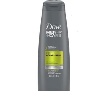 Dove Men 2 in 1 Shampoo & Conditioner Active+Fresh 355 ML