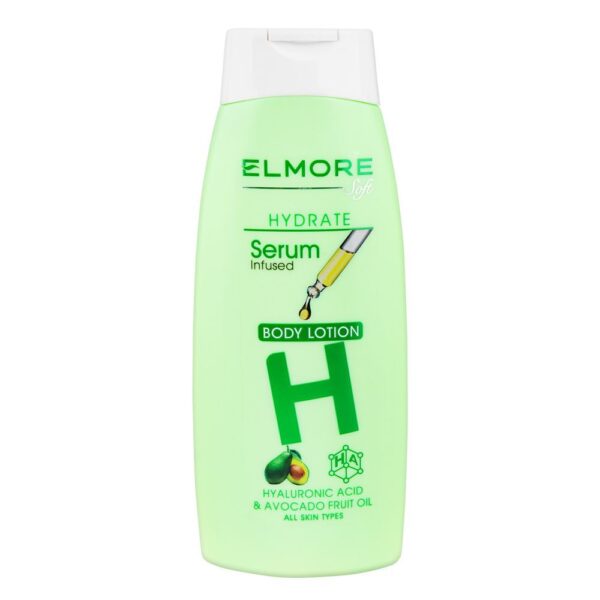 Elmore Soft Skin Hydrate Natural Moisturizing Body Lotion, All Skin Types, 250ml