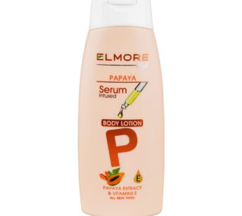 Elmore Skin Whitening Natural Moisturizing Body Lotion, Papaya, Vitamin E & Sunscreen, All Skin Type