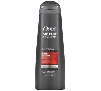 Dove Men+ Care Hair Defense 2-In-1 Shampoo + Conditioner, 355ml