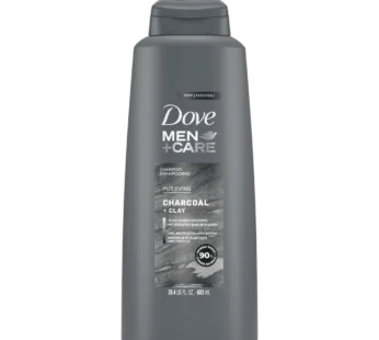 Dove Men+ Care 2 in 1 Charcoal Clay Shampoo 603ml