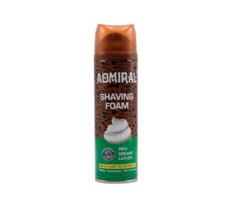 ADMIRAL RICH CREAMY LATHER SHAVING FOAM 250 ML