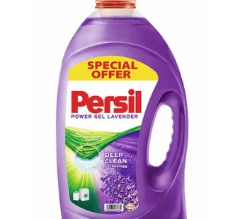 Persil Power Gel Liquid Laundry Detergent Lavender 3L