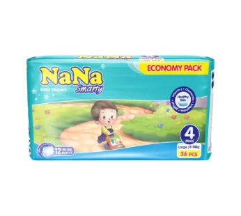 NaNa Smarty Diapers Economy Pack Large Size 4 36 Pcs 9-14kg