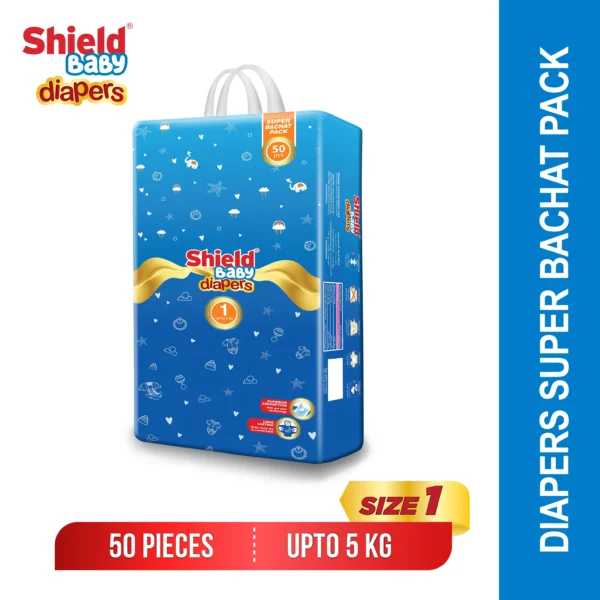 Baby Diaper Super Bachat Pack Size New Born (Upto 5 KG) 5