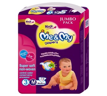 Me&My Baby Diapers – medium Size 3 (72 Pcs)