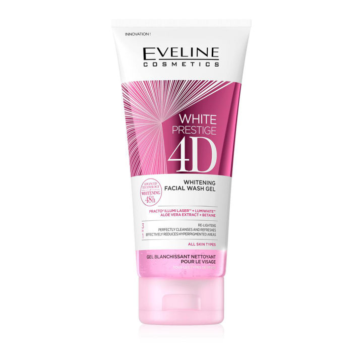 EVELINE - White Prestige Whitening Facial Wash Gel 100ml