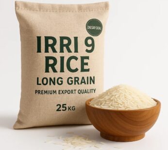 IRRI 9 Long Grain Rice – Export Quality from Pakistan